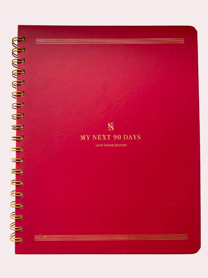 Savor Beauty Planner - Berry Beautiful for wholesale by Savor Life Planner