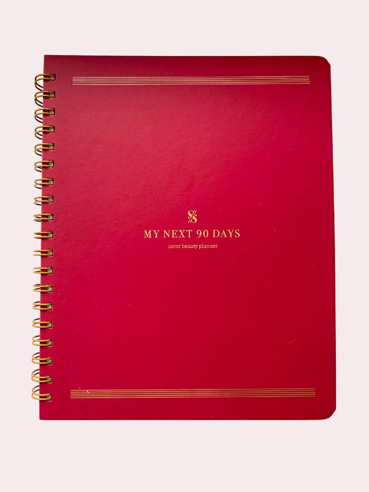 Savor Beauty Planner - Berry Beautiful for wholesale by Savor Life Planner