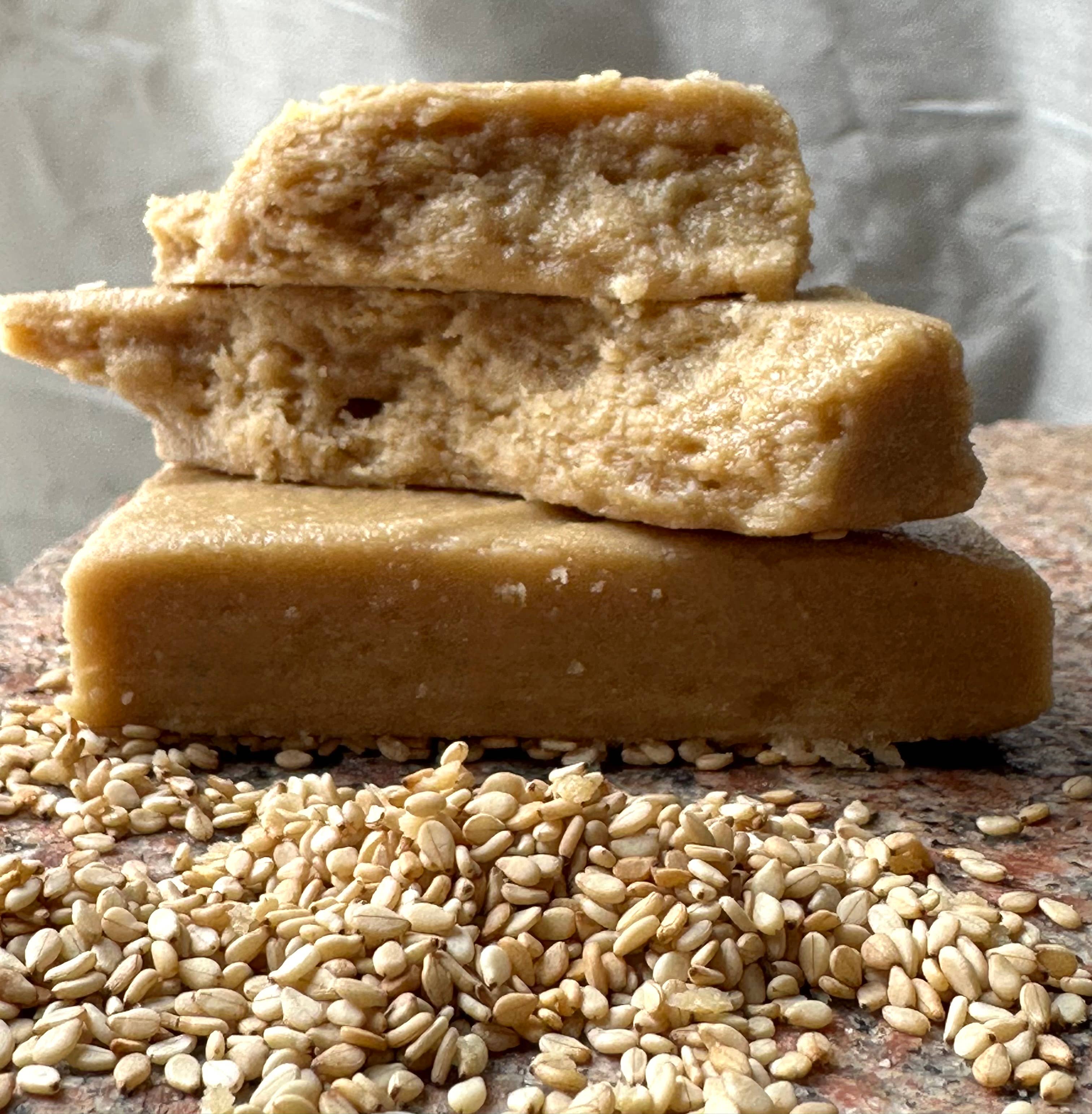 Holy Halvah - Wholesale Snack Bar - Organic Holy Halvah GoldBar (original)1