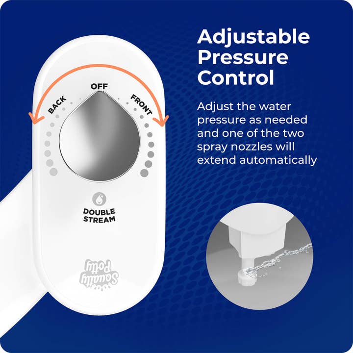 Squatty Potty – wholesale Bathroom accessory set – Squatty Potty Refresh-It Dual-Stream Bathroom Bidet