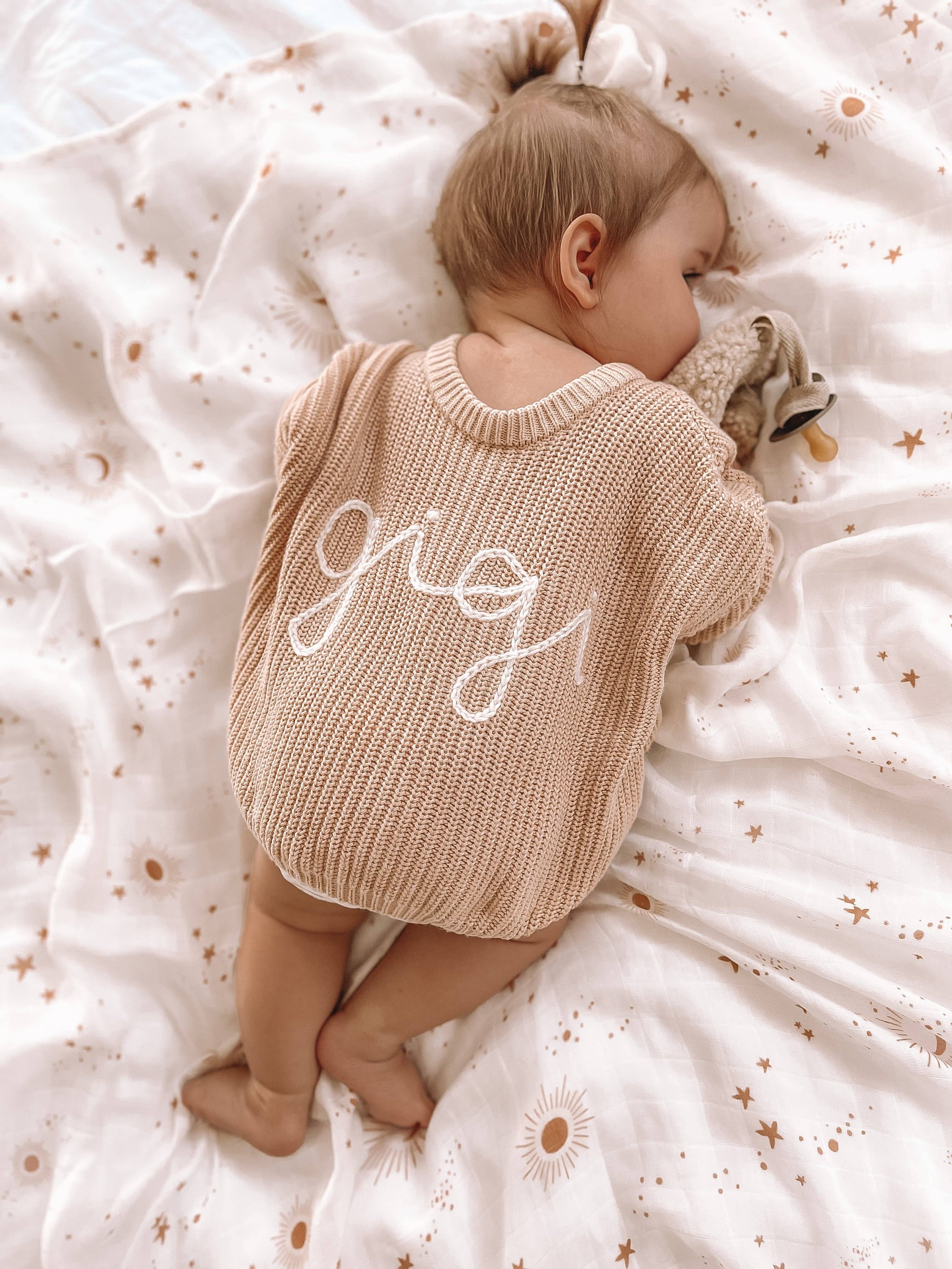 Fox & Fallow – Engroshandel Svøb - Baby – Constellation Organisk Muslin Wrap Swaddle3