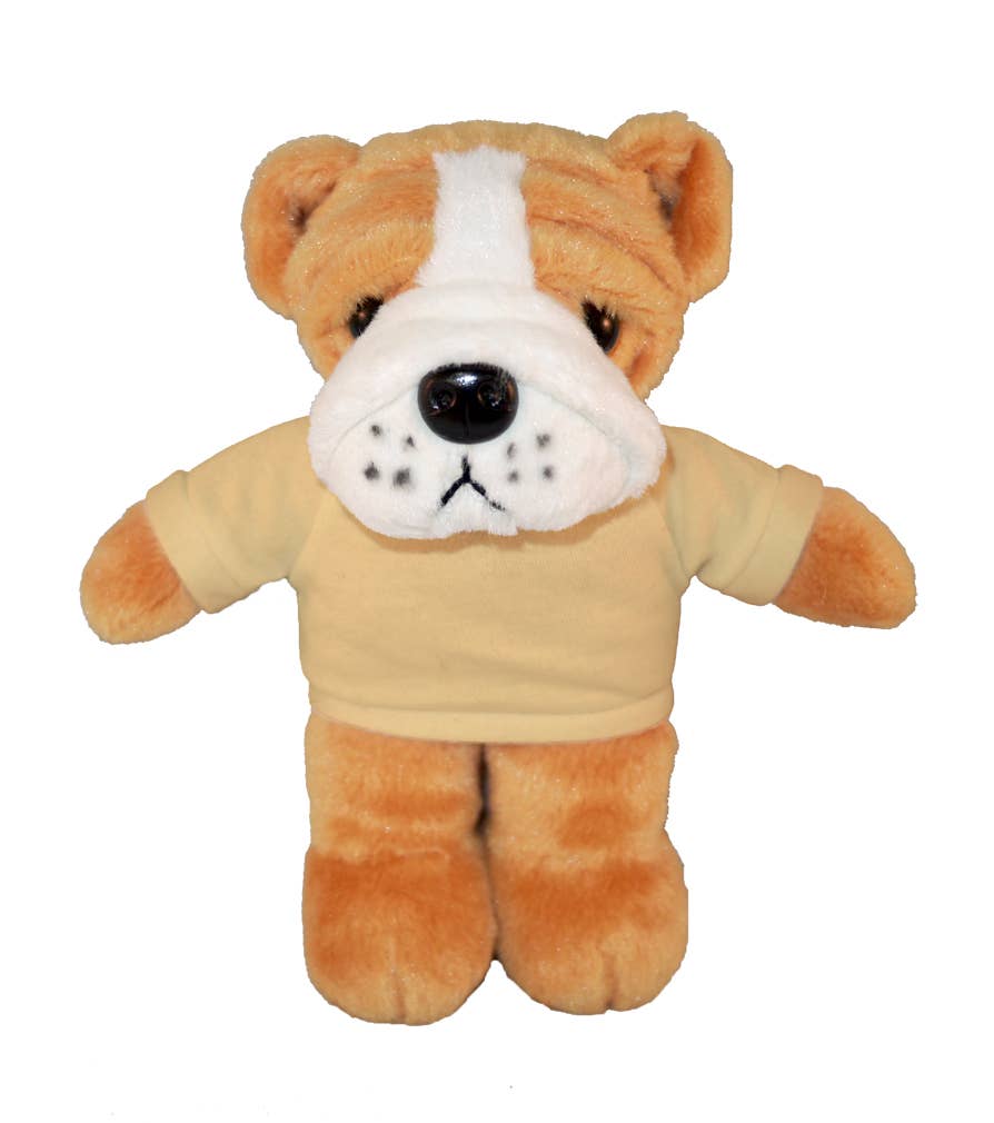 Plushland - Wholesale Stuffed/Plush Toy - Kids & Baby - Plush Bulldog Bean Bag animal 8"16