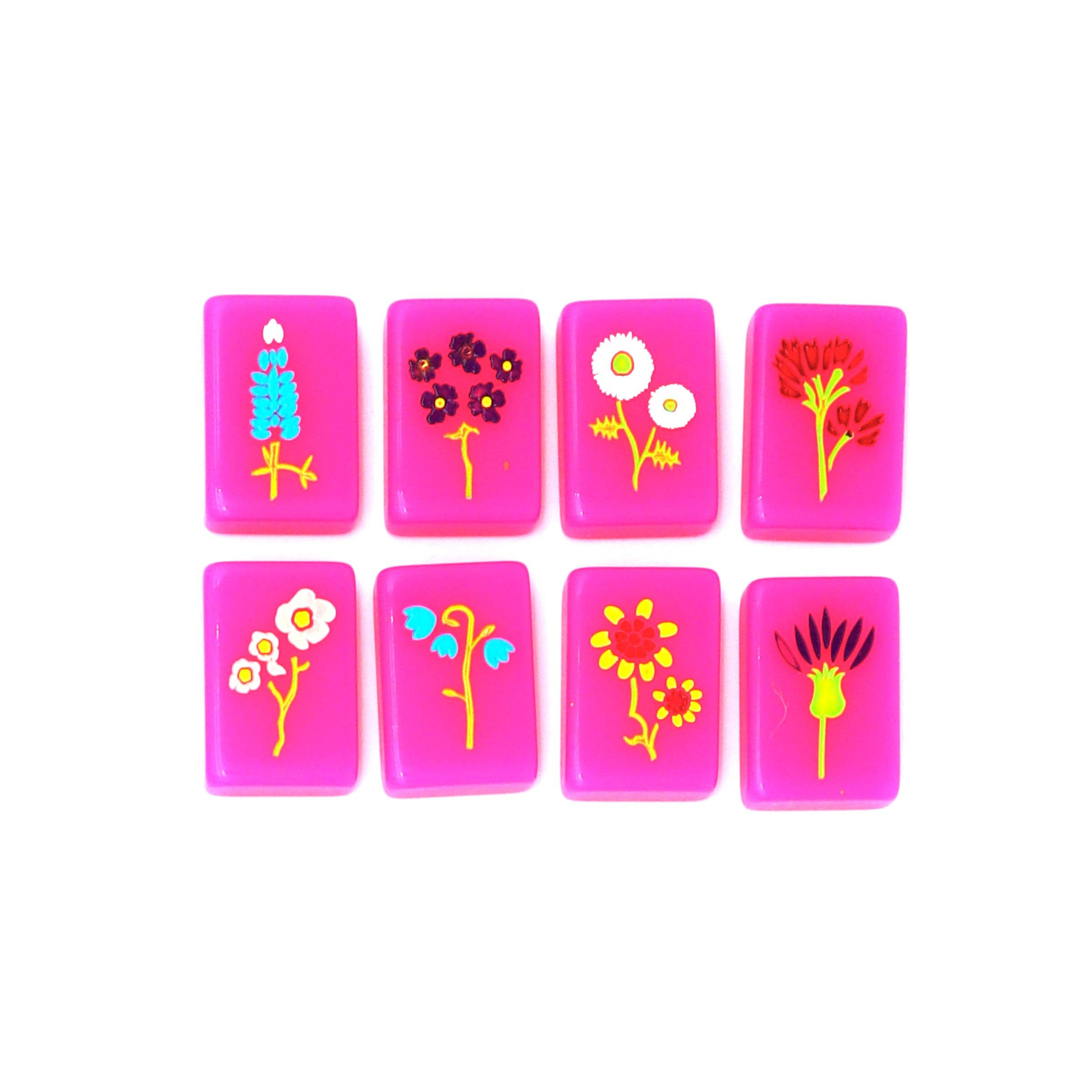 The Mahjong House - Wholesale Board Game - Hot Pink Texas Tiles7