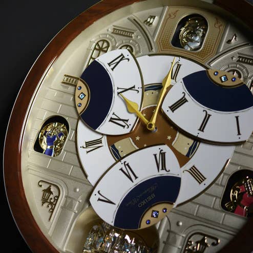 Seiko Clocks USA - Wholesale Wall Clock - Castle Windows Melodies Clock - Holiday Music4