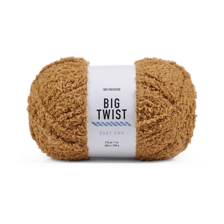 Crafted by Catherine - Wholesale Yarn - Big Twist Baby Emu Yarn | 7oz/200g | Bulky #5 | Pack of 44