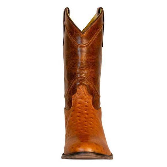 Tan TuffRider Men's Norris Wide Round Toe Western Boot for wholesale on Faire1