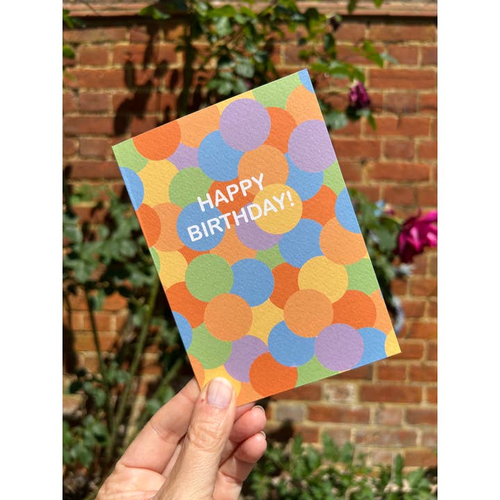 Happy Birthday Card for wholesale by Popsy & Plum