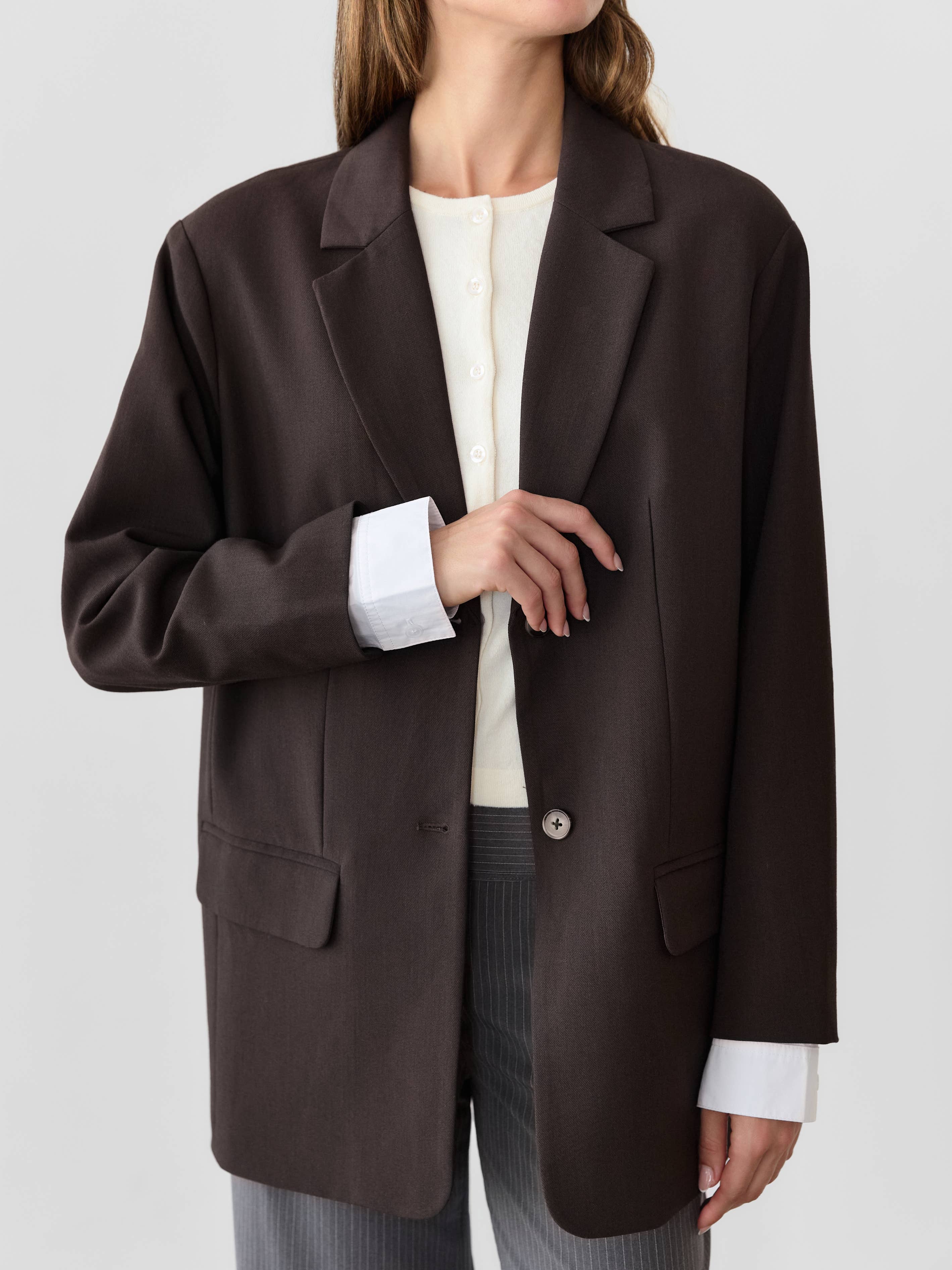 MOD REF - Vendita all'ingrosso Blazer - Donna - Giacca The Sally | Blazer oversize a strati11