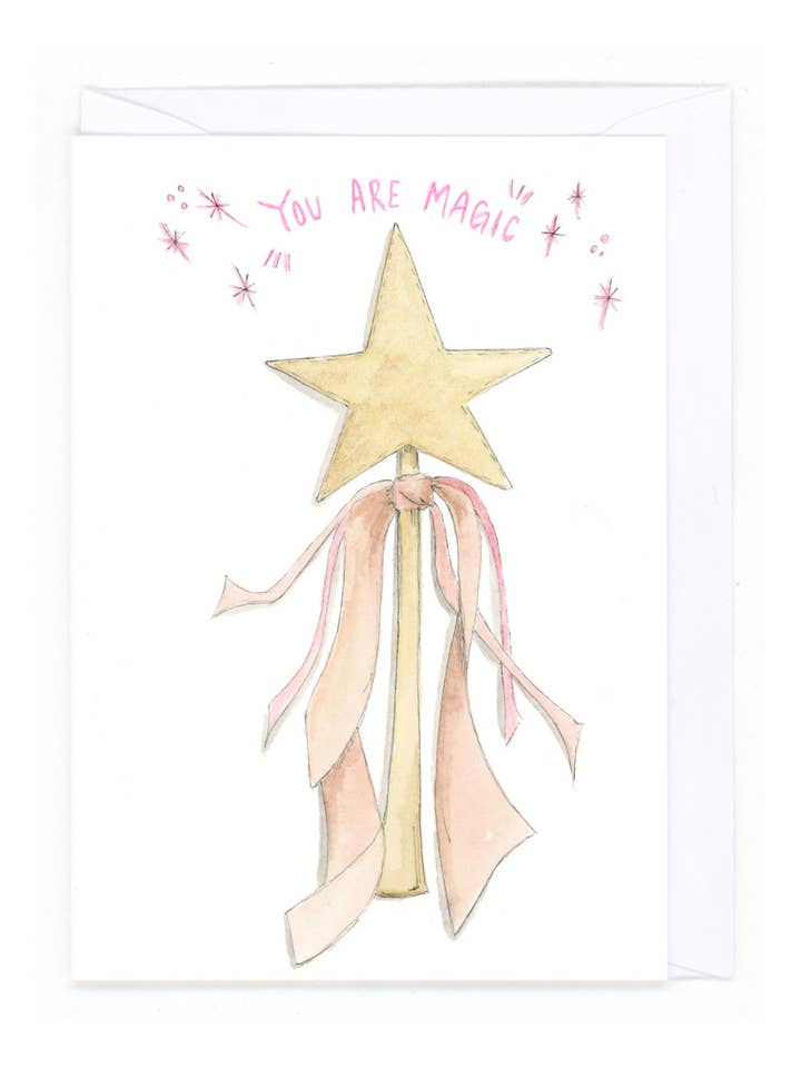 "You're Magic" for wholesale by Bear on Paper