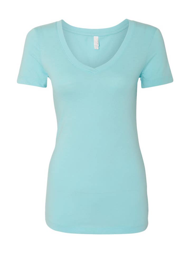 Print The Dream - Wholesale T-Shirt - Women's - Women's Ideal V-Neck Tee Shirt16