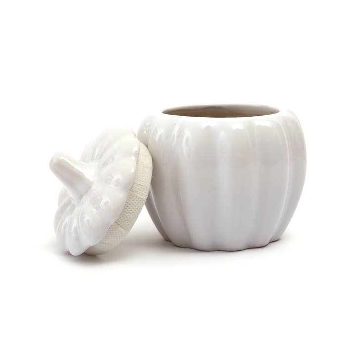 Graine Créative - Wholesale Decorative Jar - PUMPKIN CERAMIC CANDLE HOLDER1