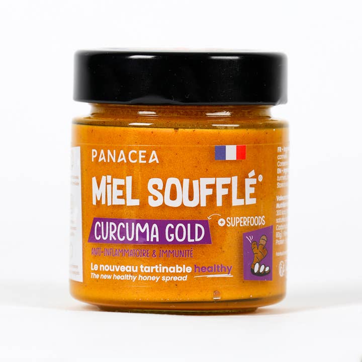 Panacea - Wholesale Honey - Miel Soufflé Superfood Curcuma Gold