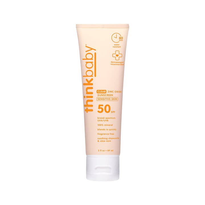 Think - Wholesale Sunscreen - NEW Baby Clear Zinc Sunscreen Sensitive Skin SPF 50