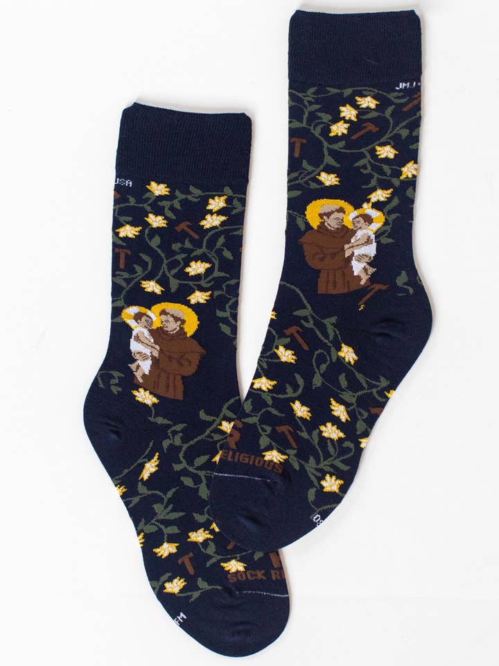 St. Anthony Volwassenen Sokken voor wholesale door Sock Religious