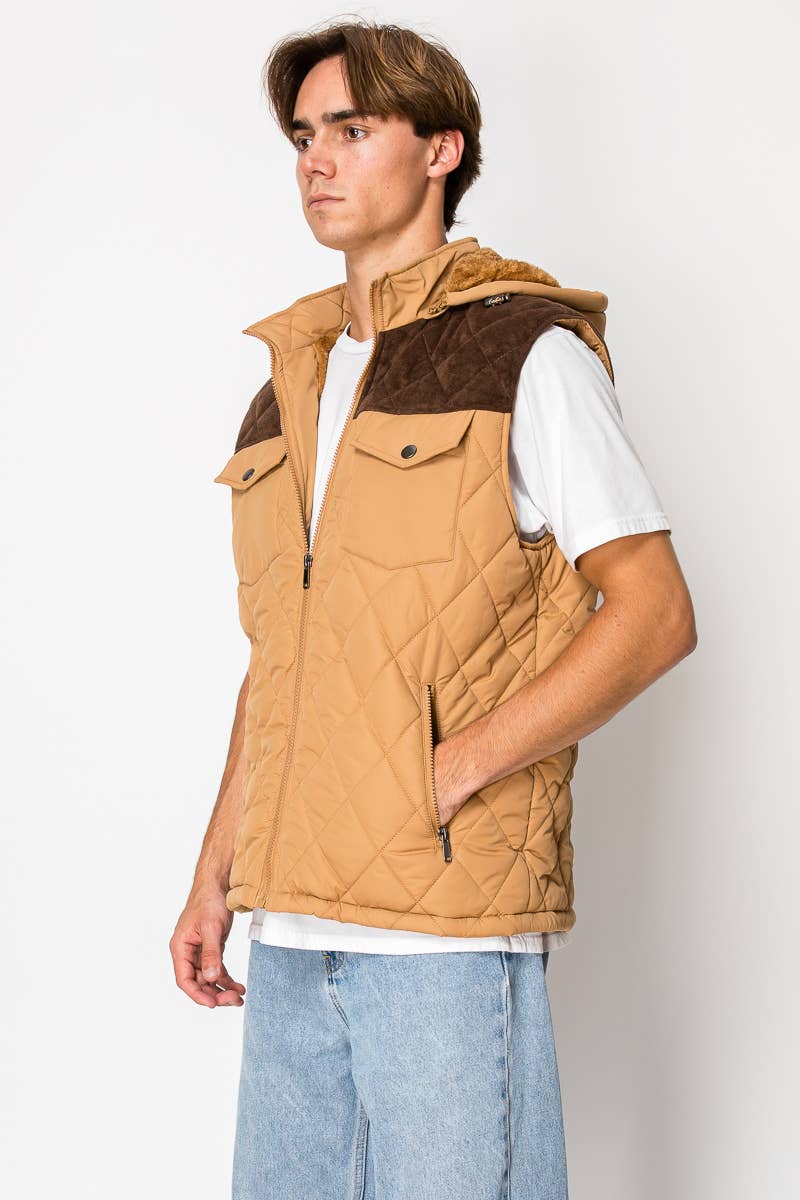 3 COULEURS DANS UN PACK Gilet homme doublé sherpa V4270 en vente sur Faire7