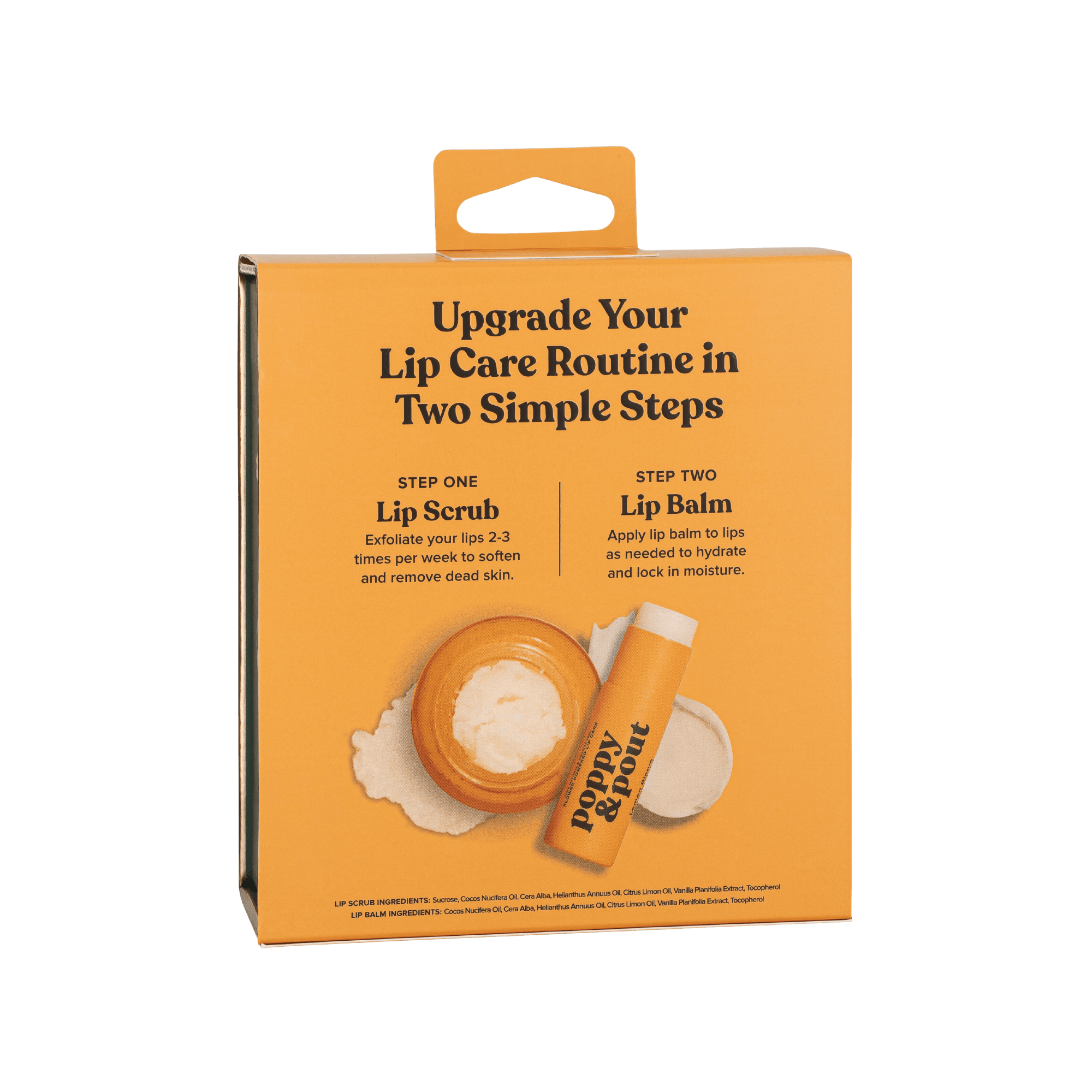 Poppy & Pout - Wholesale Lip Balm Set - Lip Care Duo, Lemon Bloom10