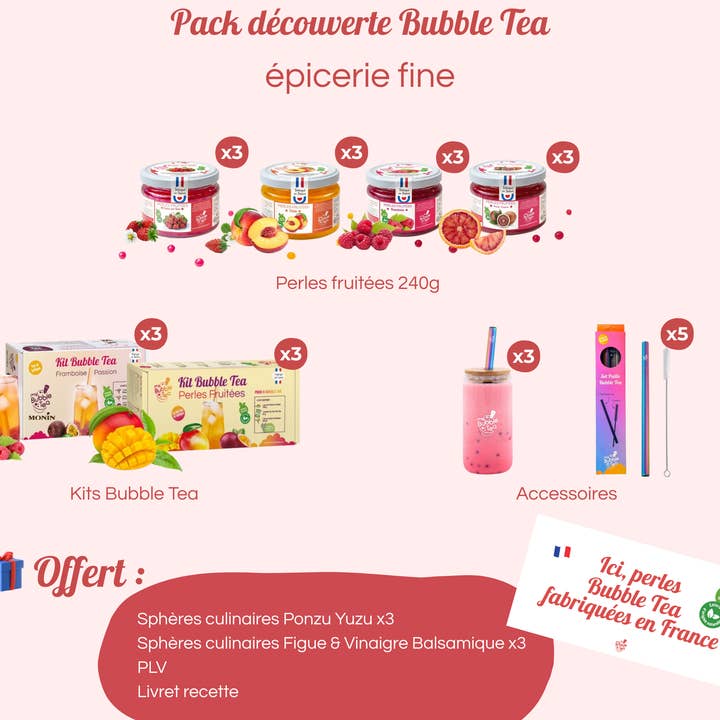 Classic Bubble Tea Discovery Pack - Fine Grocery (Copy) for wholesale by My Bubble Tea