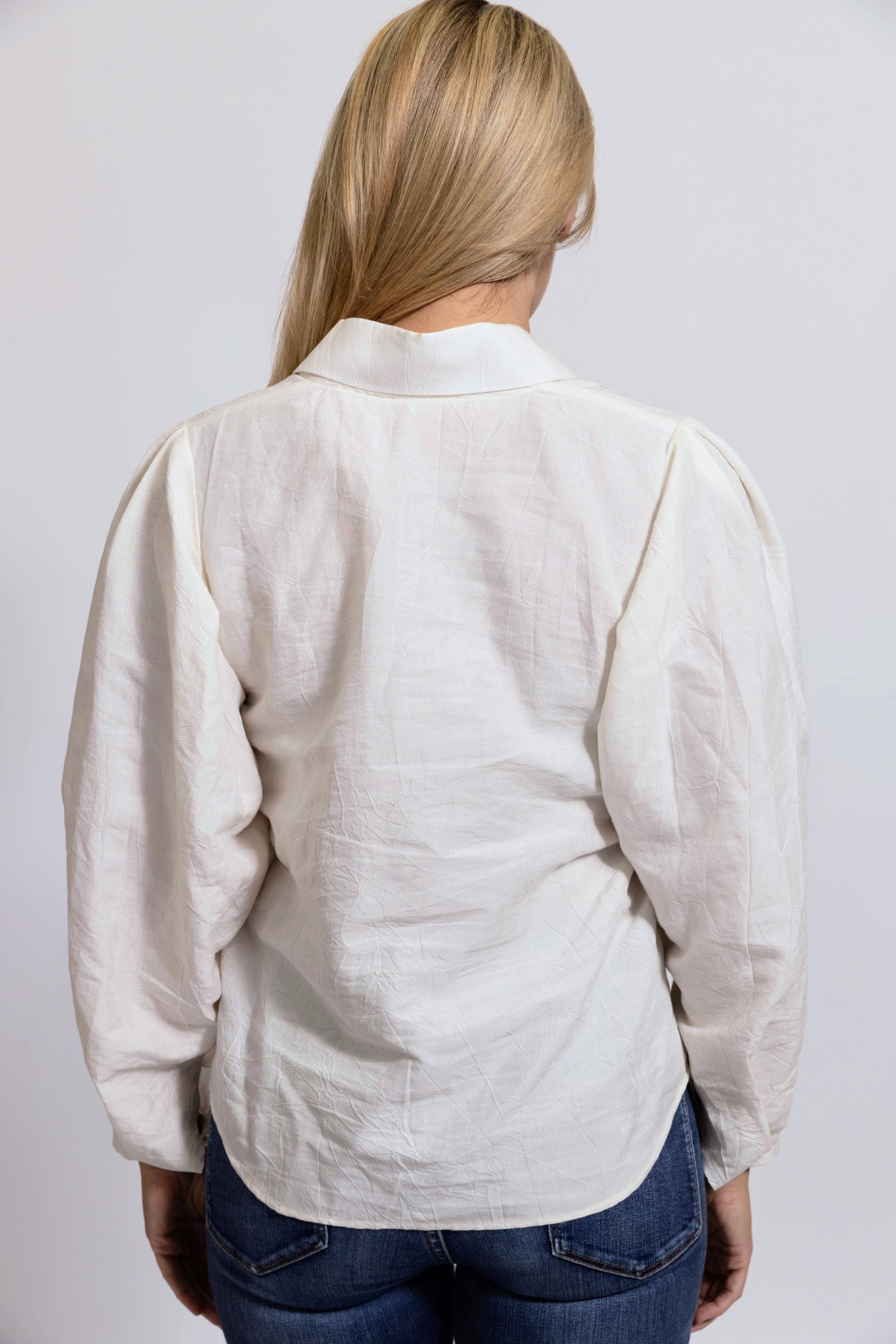 CQuinn - Wholesale Button Down Shirt - Women's - Verdugo Blouse1