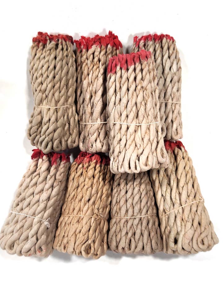 Tibetan natural pure aromatic handmade Rope incense for wholesale by HimaOriginals