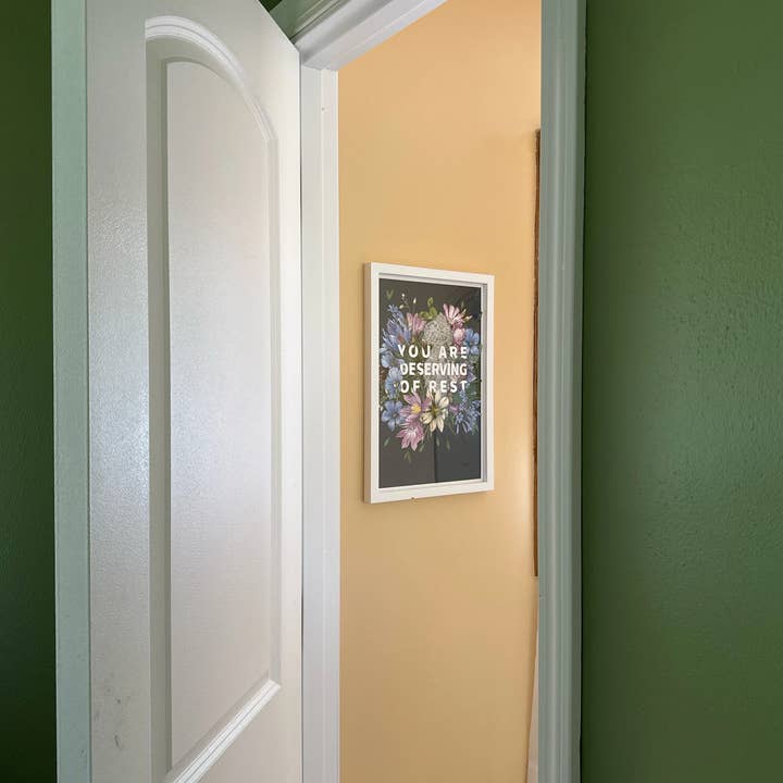 Transpainter - Wholesale Art Print - You Are Deserving of Rest Poster | Self Care Art Print6