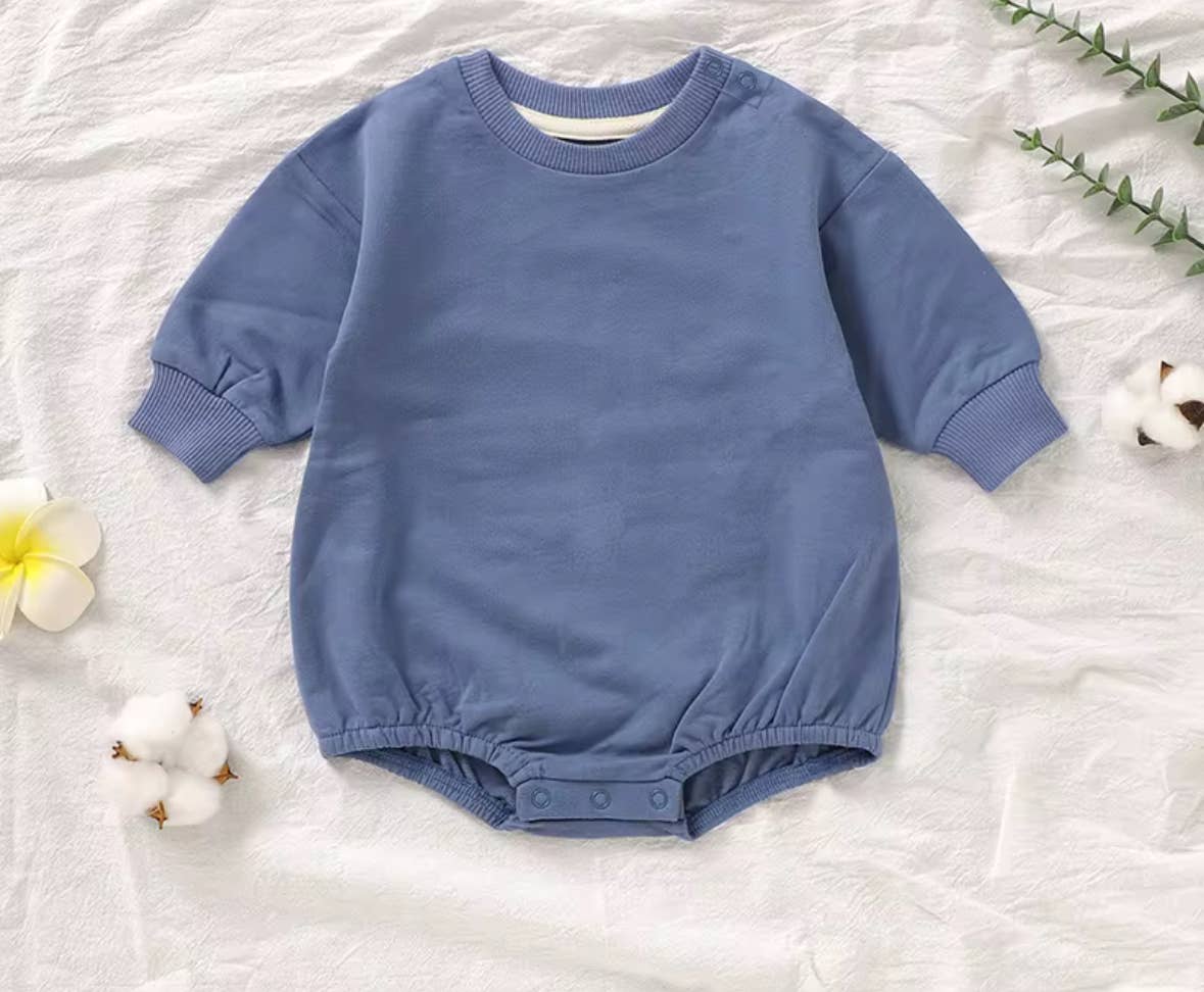 Boho + Babe - Wholesale Bodysuit (Non-Footed) - Baby - Sweater Bubble Sweater Romper 8
