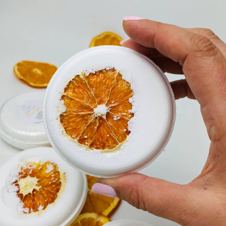 Lensik I&V - Wholesale Bath Bomb/Fizz - 🌱 Organic Orange Bath Bombs,Valentine’s day , birthday