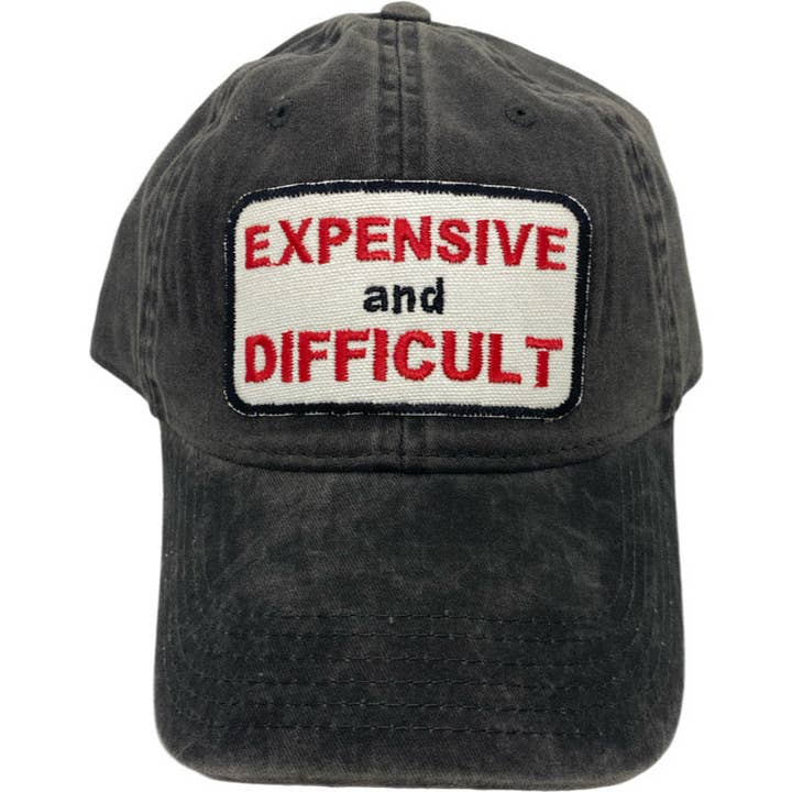 Chapeau brodé Expensive pour la vente par Studio S Designs