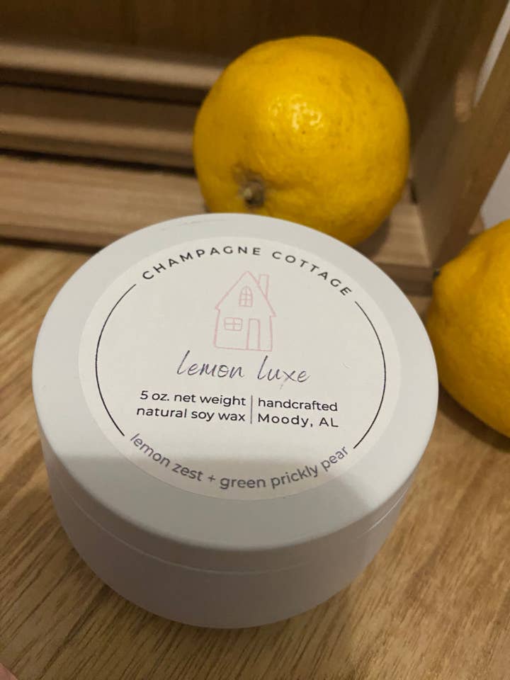 Lemon Luxe for wholesale by Champagne Cottage LLC
