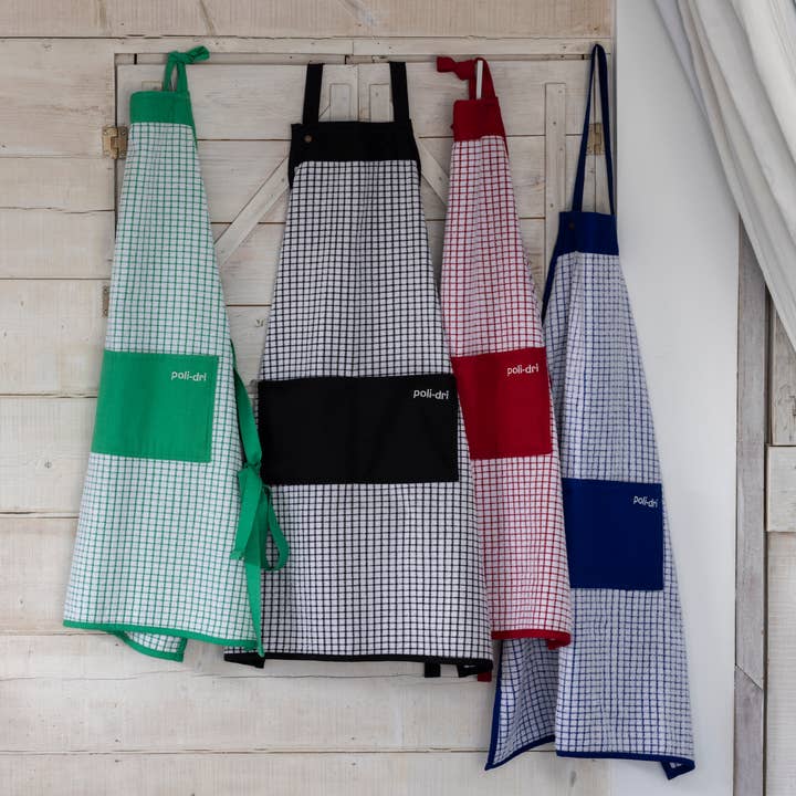 Grembiule da Chef in Cotone Polidri con Tasca - Colori Assortiti per la vendita all'ingrosso da parte di Dublin Gift Company