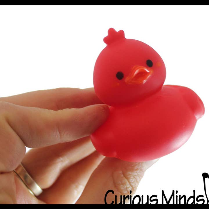 Curious Minds Toys - Wholesale Bath Toy - Baby - 1 Cute Kawaii 2" Rubber Ducks - Rubber Duckies Baby Duckling4