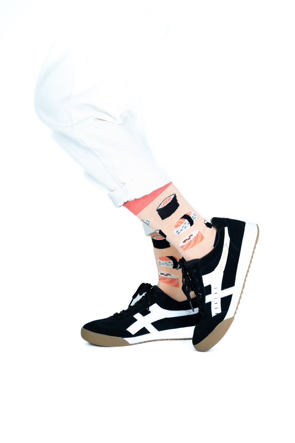 Billy Brown – Großhandel Socken - Unisex – Nahtlose Socken aus Bio-Baumwolle mit Sushi-Motiv2