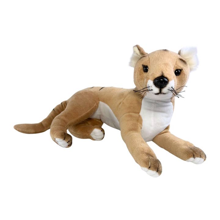 Bocchetta Plush Toys – wholesale Fyllda/plyschleksaker - Barn och baby – Theo - Tasmansk tiger - 40 cm, liggande
