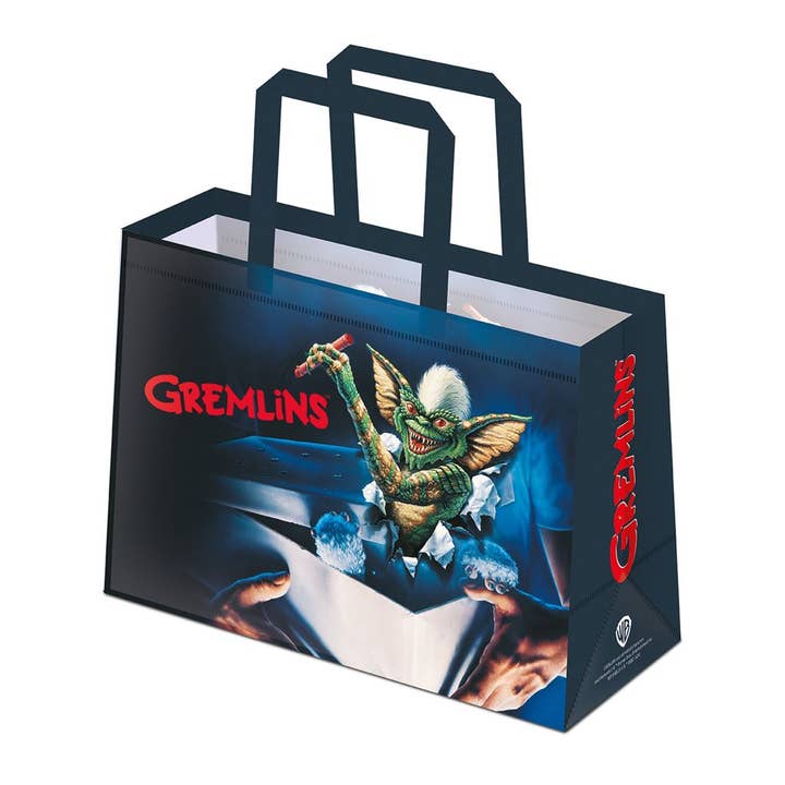 Pyramid International - Wholesale Tote Bag - Unisex - Gremlins (Classic Stripe Graffiti) Reusable Tote
