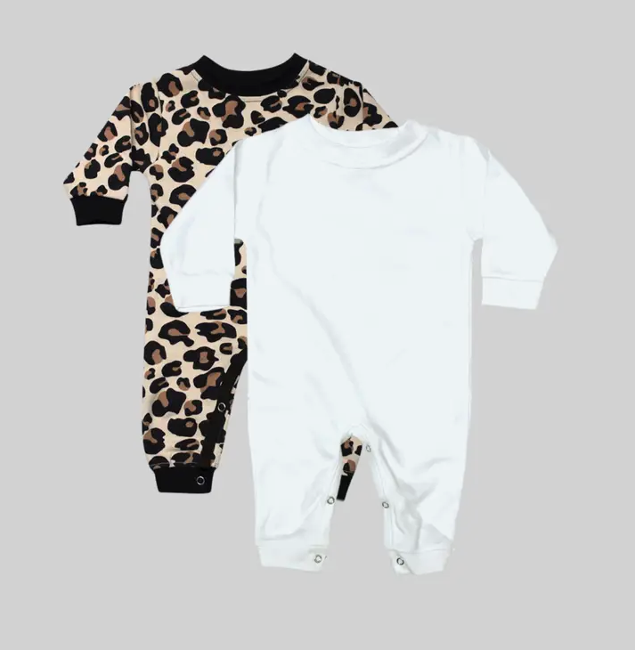 Laughing Giraffe – wholesale Sleepsuit – Baby – Baby Blank Long Sleeve Sleep N Play Romper | Open Sizing4