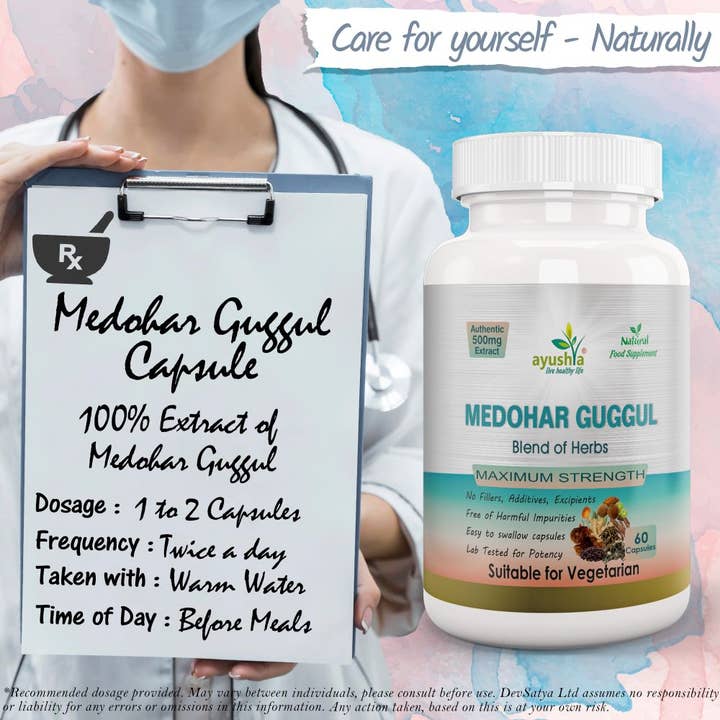 DevSatya Ltd Aushadh, Ayushya, Divyaherb - Vendita all'ingrosso Vitamine/integratori orali - Capsula Medohar Guggul