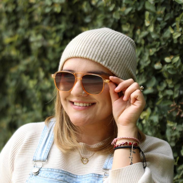 DAX Eyewear - Wholesale Sunglasses - Women's - Briggs - Women's Polarized Small/ Medium Aviator 4