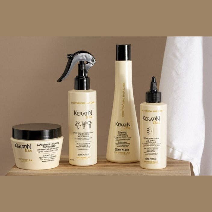 Mister33 Womencare - Vendita all'ingrosso Maschere per capelli - Maschera per Capelli Keratin Liss Anti-Crespo per Capelli Crespi e Indisciplinati - 250ml3