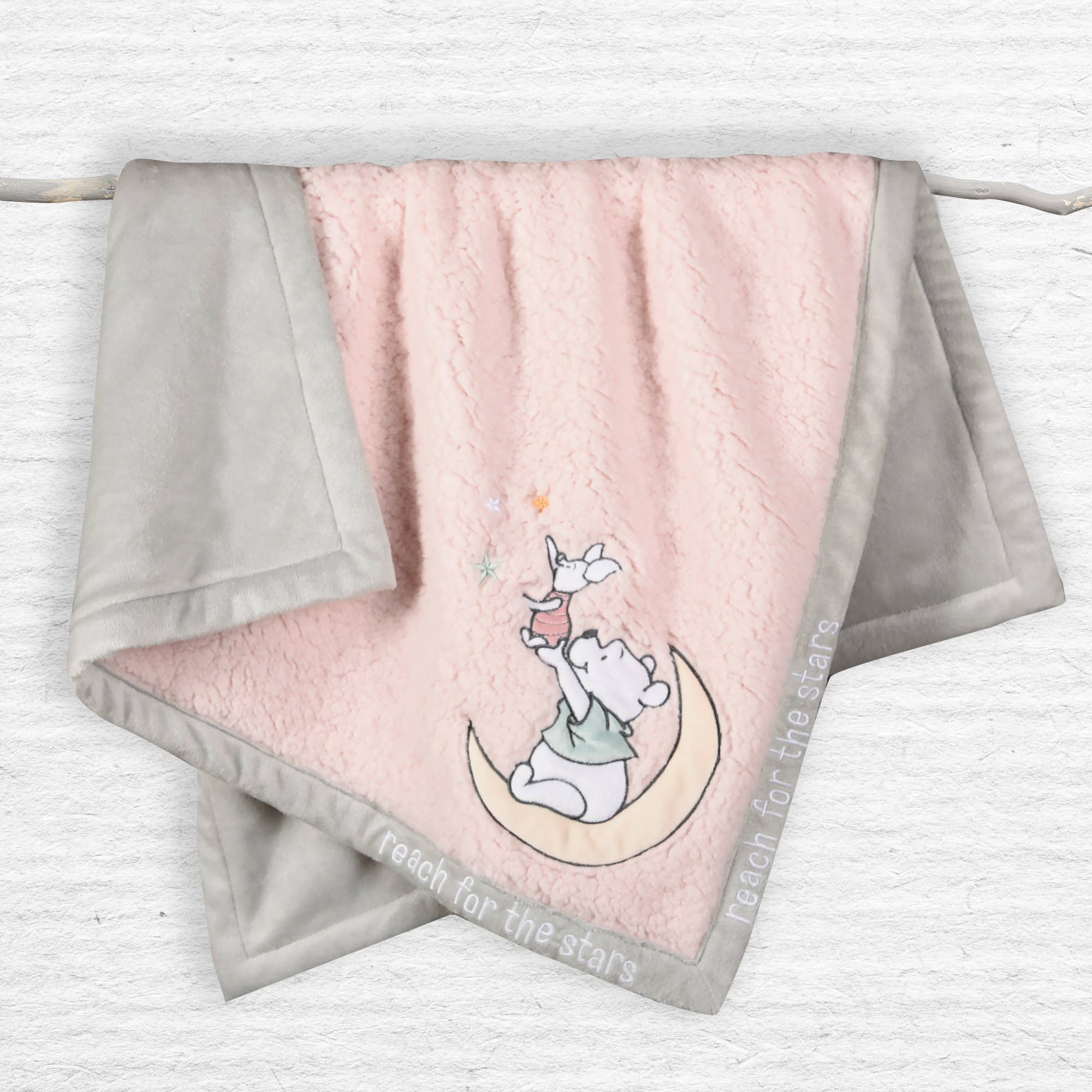 Cudlie Accessories Disney Baby Winnie The Pooh Hooded Towel with 5