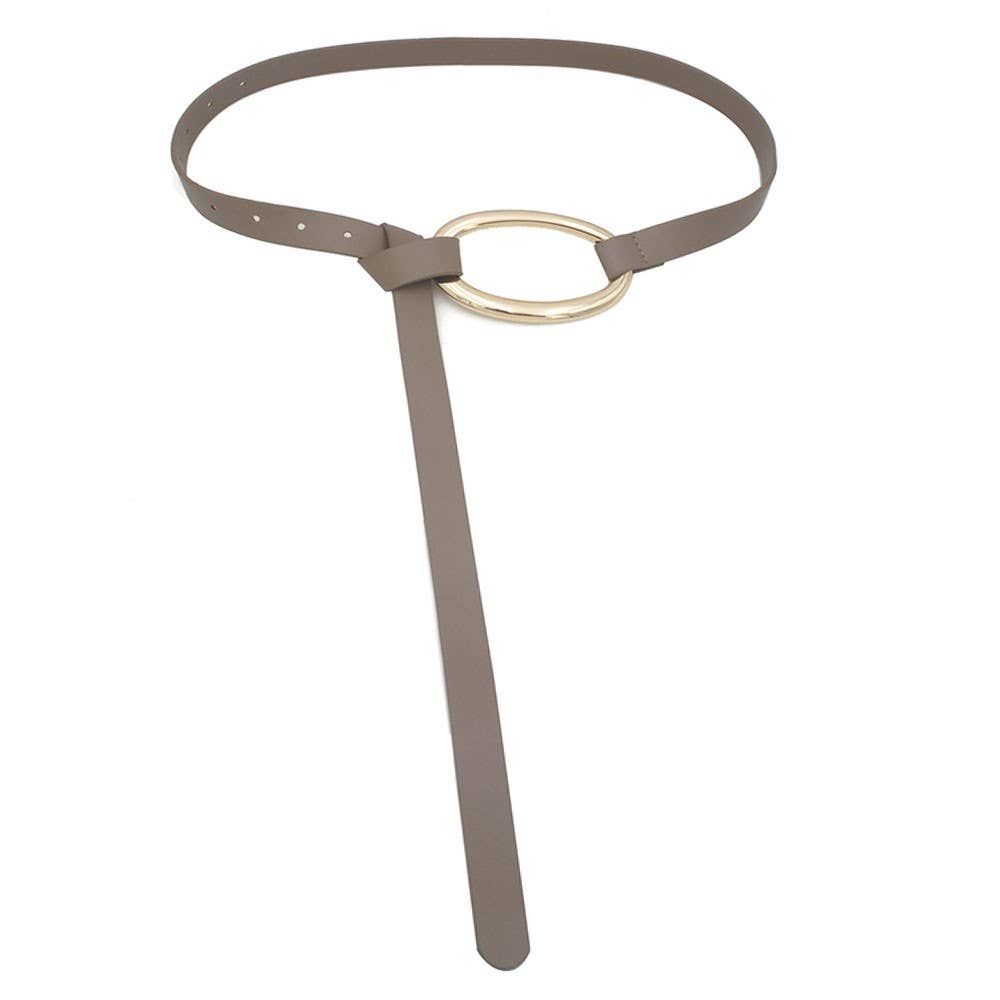 Oblige by G - Wholesale Belt - Women's - Oval Buckle Wrap Belt IW-200081