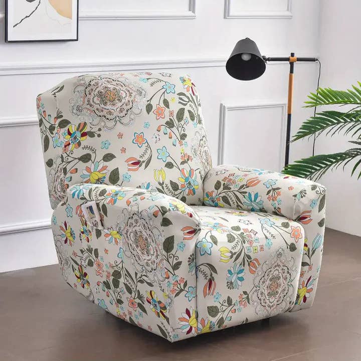 4 pezzi Copridivano Reclinabile - Elasticizzati Stampati Antiscivolo per la vendita all'ingrosso da parte di Good goods