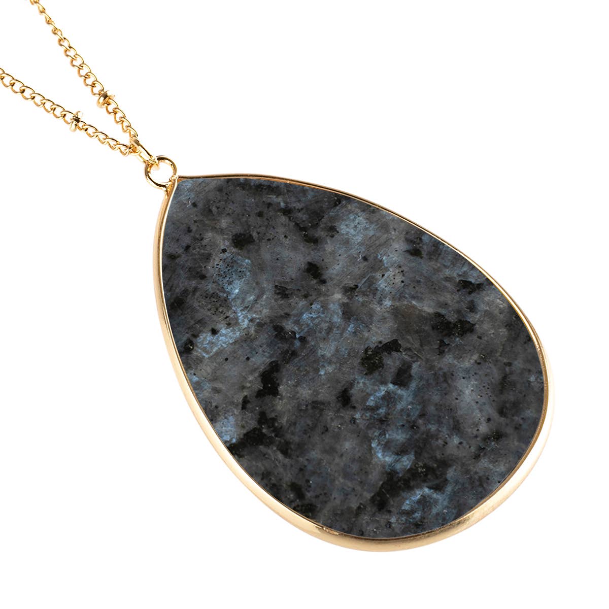 MYS Wholesale Inc - Wholesale Pendant/Charm Necklace - Oval Stone Pendant Necklace1