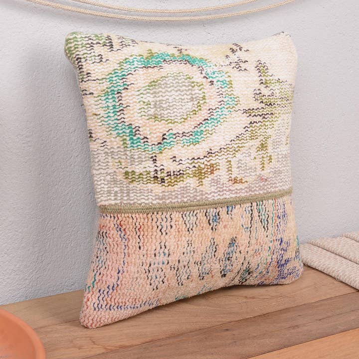 Vintage Kilim Patchwork Handgeknüpfter Kissenbezug für den Großhandel von Kilim Pillow Decors