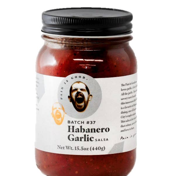 Pain is Good Batch #37 Habanero Garlic Salsa for wholesale by Spicin Foods