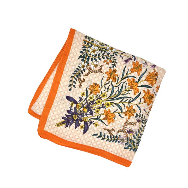 Fornash - Wholesale Scarf - Women's - Floral Style Scarf - 101