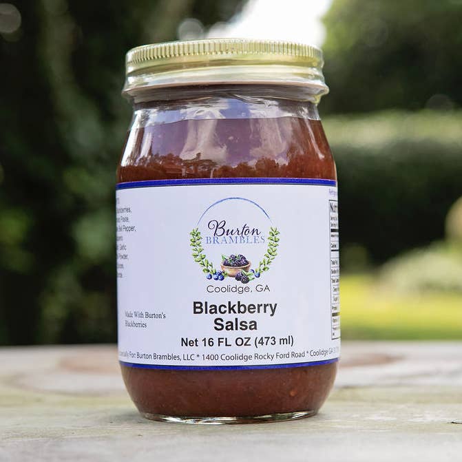 Blackberry Salsa for wholesale by Burton Brambles