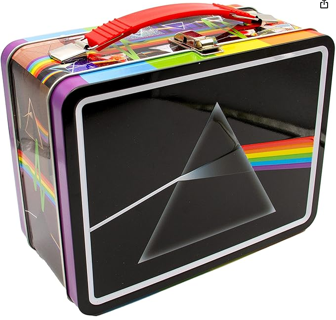 Gypsy Rose - Wholesale Lunch Bag/Box - Pink Floyd Dark Side Of the Moon Prism Rainbow Fun Lunch Box0