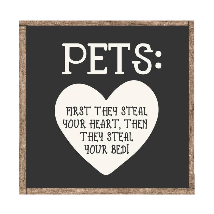 Pawesome Pets Wood Signs for wholesale by Works of Heart