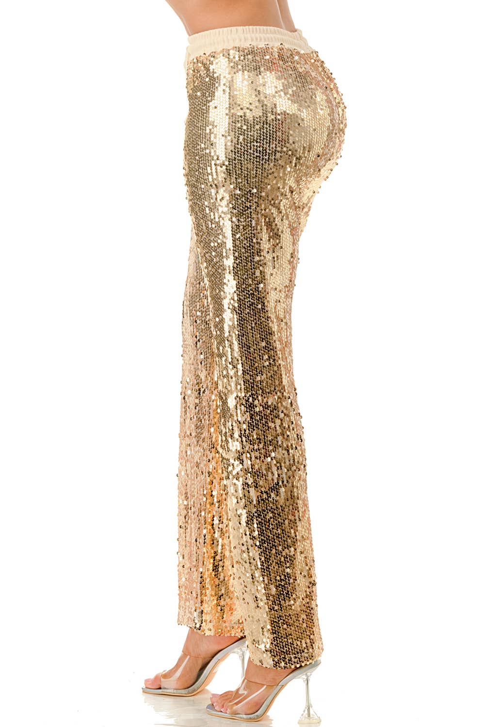 SALT - Wholesale Pants - Women's - (SP3964) Sequin Joggers (2 colors)10