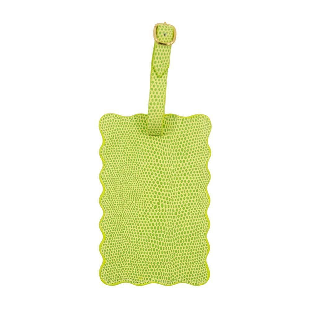 Mainstreet Collection - Wholesale Luggage Tag - Lizard Scallop Luggage Tag0