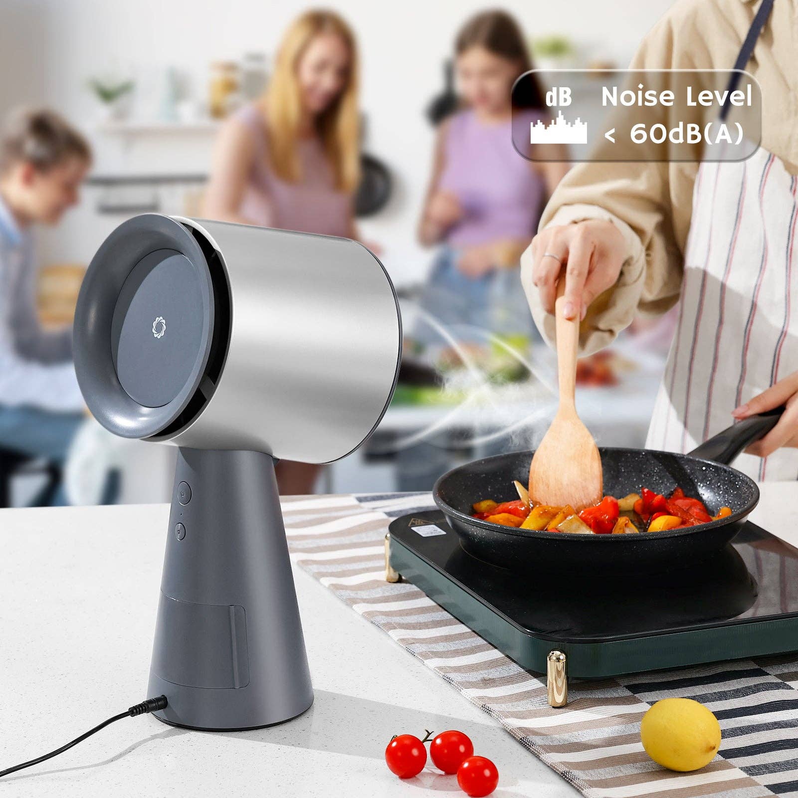 Airthereal - Wholesale Kitchen Appliance - RH180 Portable Desktop Range Hood, Wired Powered Option5